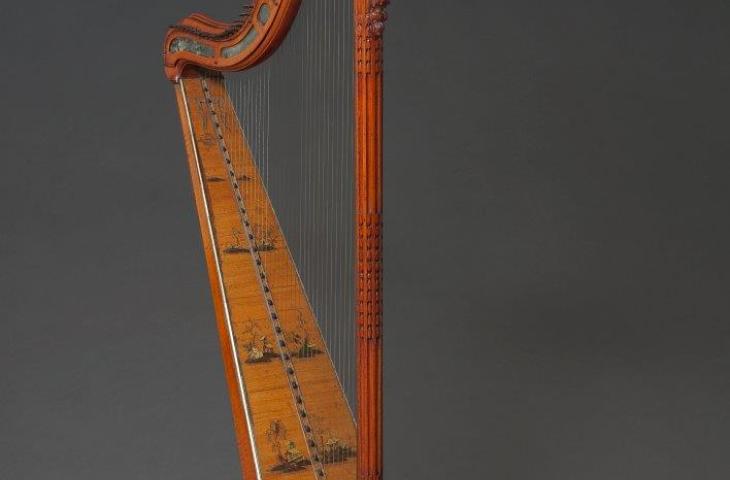 Harp, Cousineau père et fils, 1780-85, inv. 0246