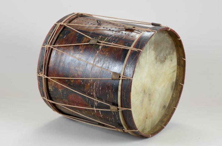 Bass drum, Thomas Key, London, 1807-1813, inv. 3105