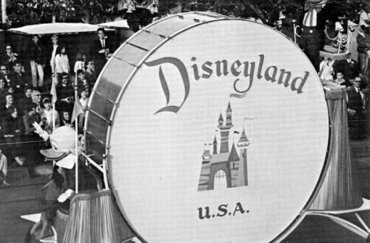 Big Bass Drum at Disneyland (United-States, 1960’s), tweet by MagiclandPark, 2017