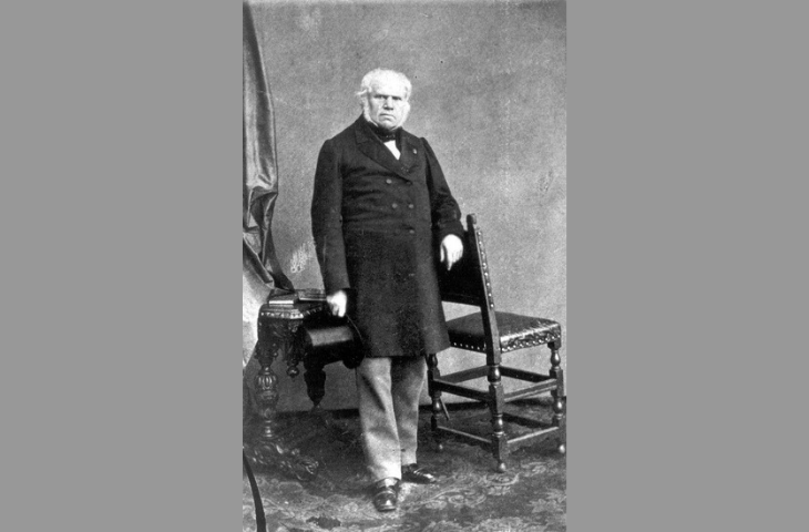 François-Joseph Fétis, 1860, Photo: Ghémar Frères