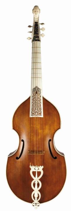 Basse de viole, Joachim Tielke, Hambourg, 1701, inv. 0229