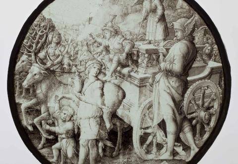 ‘The Triumph of Time’ - Dirck Vellert, Antwerp, 1517 