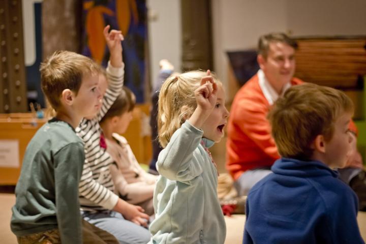 enfants participant à un stage au mim