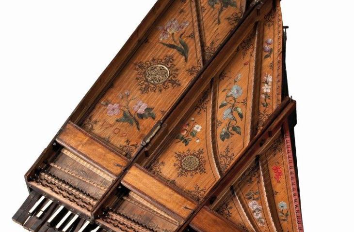 Clavecin de voyage, Jean Marius, Paris, 1709, inv. 0555