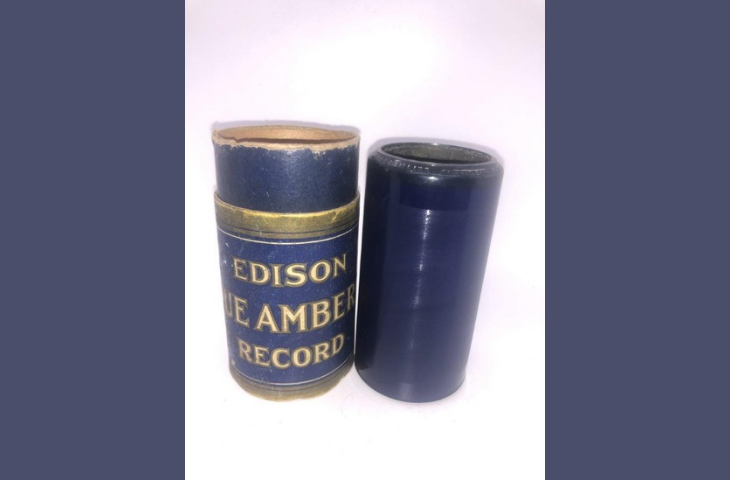 Cylindres Amberol blue