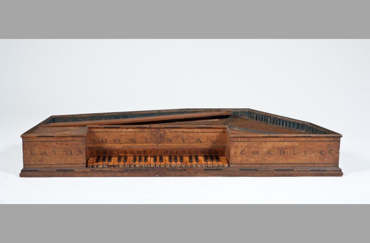 Virginale polygonale, Ioes Karest, Anvers, 1548,  inv. 1587