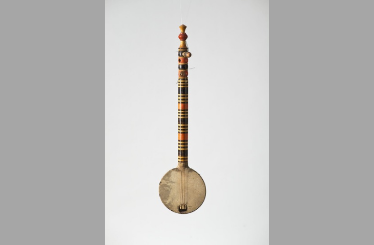 Lotar (plucked lute), Morocco, ca. 1970
